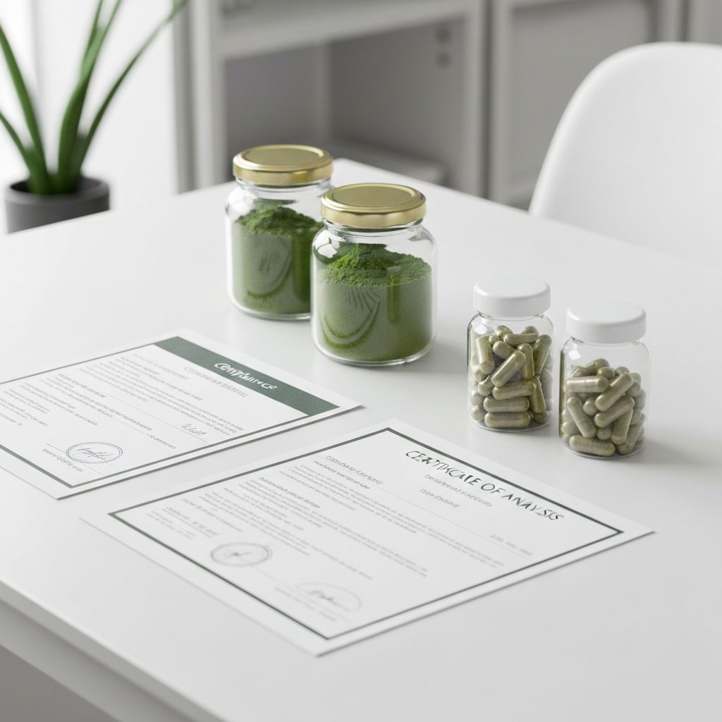 Quality control and packaging of botanical supplements